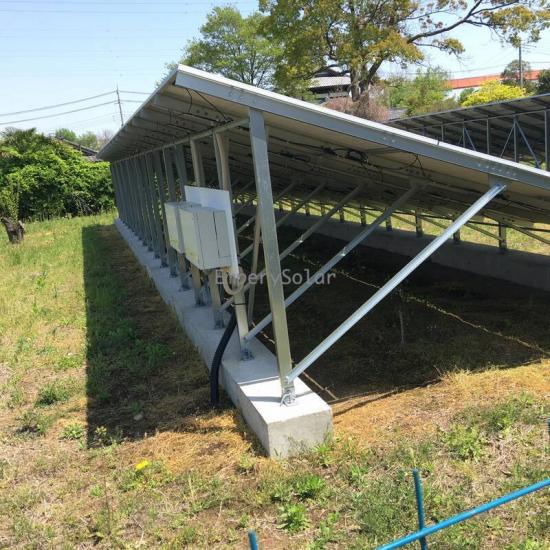 galvanized steel solar panel stand